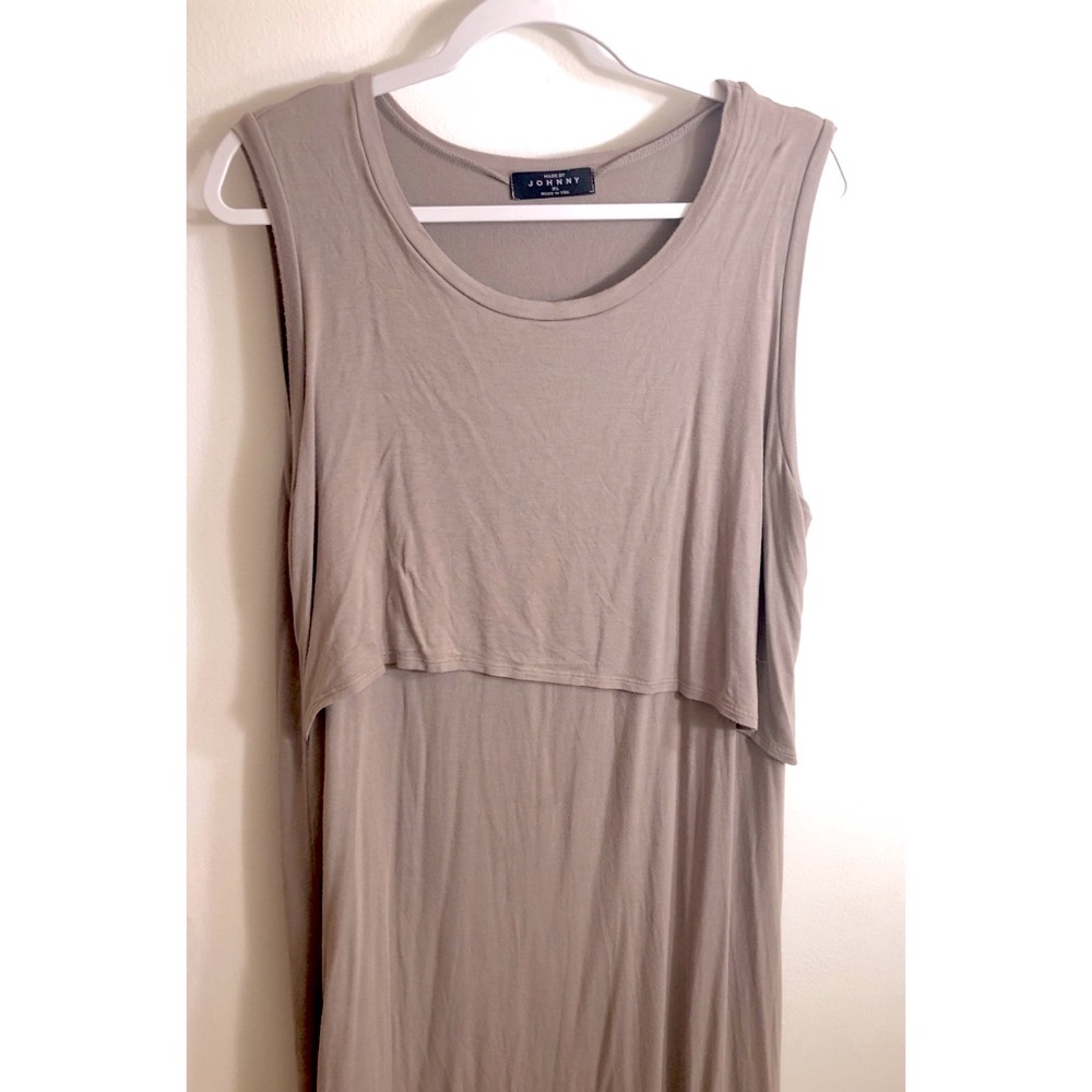 layered casual summer dress